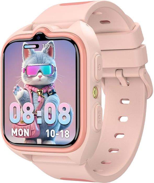 Детски смарт часовник Blackview BVZ30, 1.75'', розов
