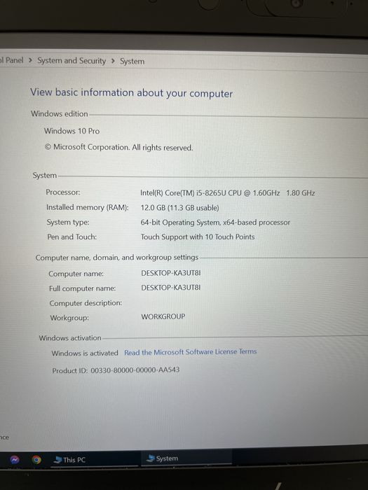 HP EliteBook 830 G6 13.3 FHD TouchScreen