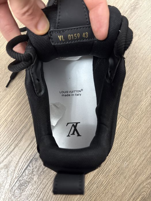 LV Louis Vuitton Skate Negrii