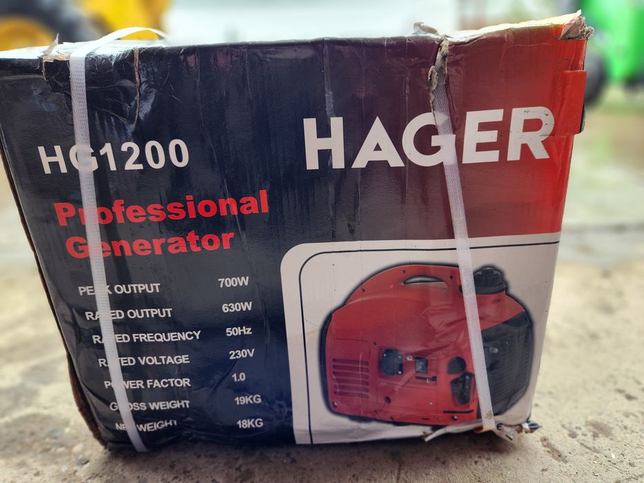 Generator pe benzina portabil HAGER HG1200W