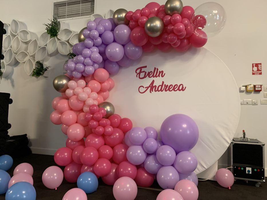 Arcadă Baloane BOTEZ , Aniversare, Gender Reveal