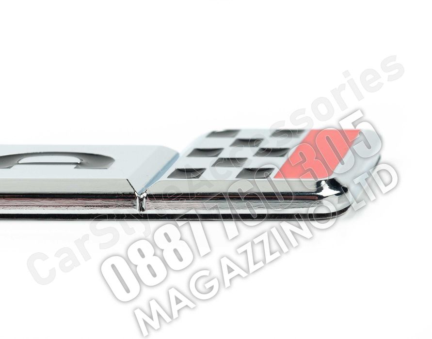 Seat Cupra Емблема Хром или Черен Мат за Задна Броня Калник