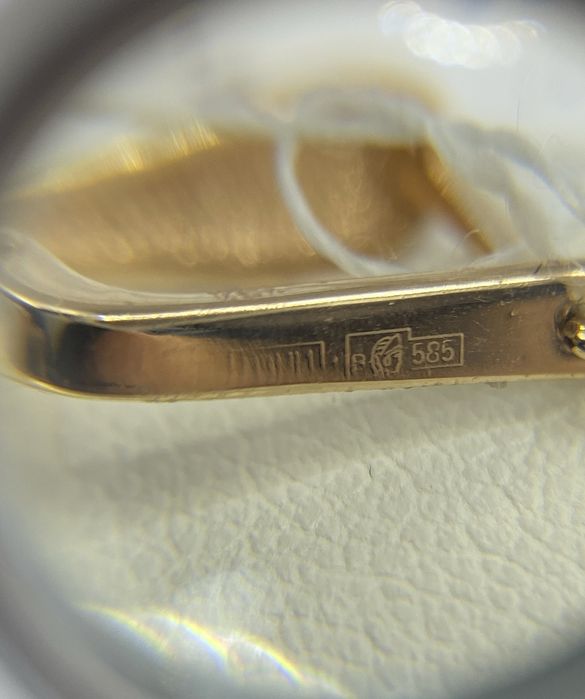 Алтын | Золотые серьги 585 | 3,26 гр