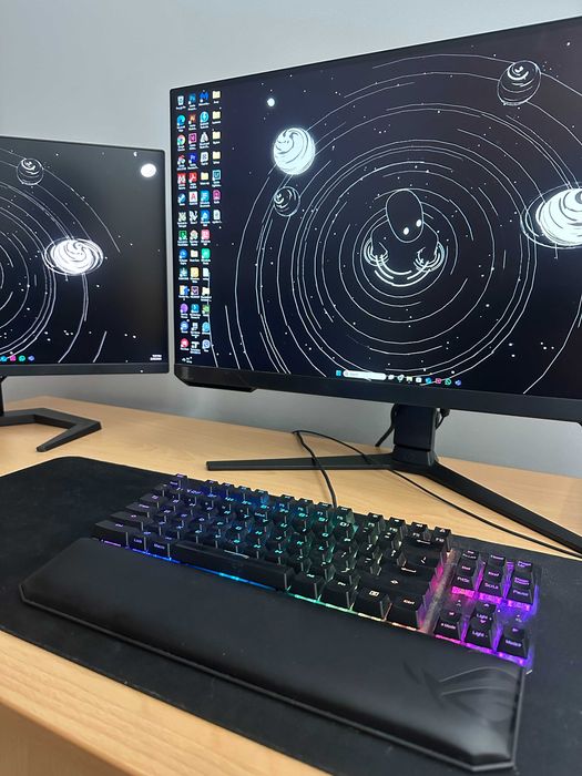 Геймърска клавиатура ASUS ROG Strix Scope TKL Deluxe