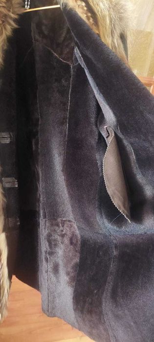 Дублёнка с лазерной обработкой