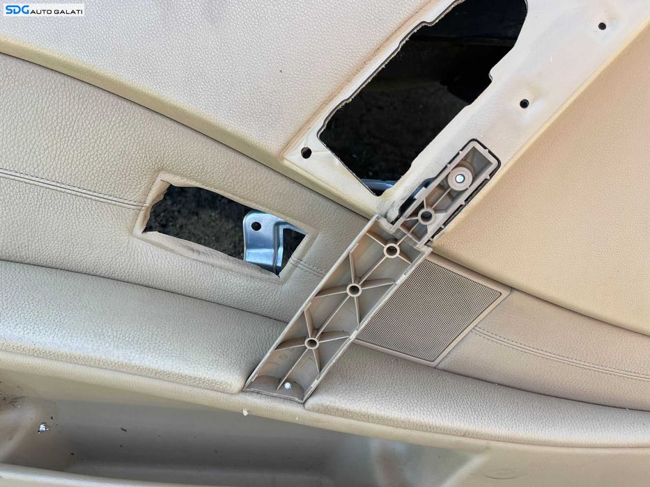 Panou Fata Interioara de pe Usa Portiera Stanga Fata Sofer BMW Seria 5 E60 E61 2003 - 2010 [1668]