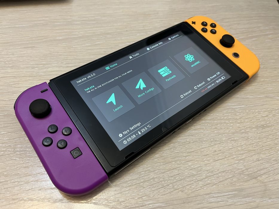 Nintendo Switch (Rev.2) прошитый