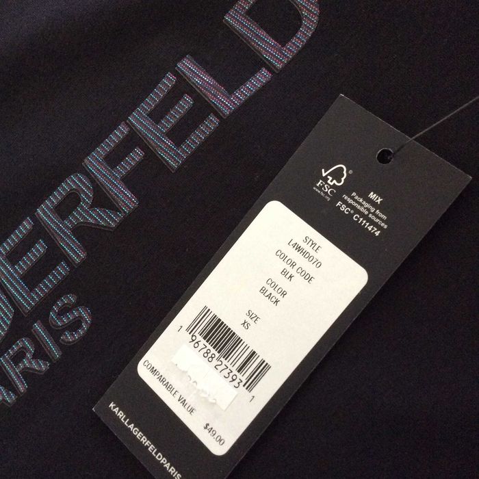 Нова оригинална тениска Karl Lgerfeld-USA