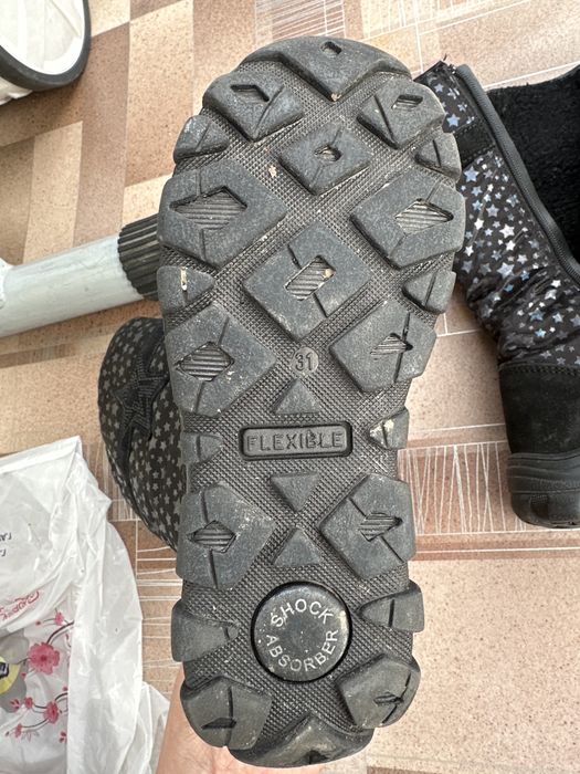Сапоги зимние на девочку