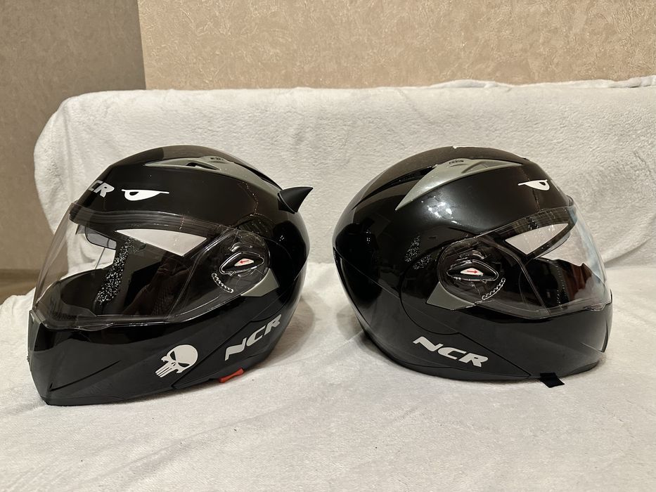 2 почти новых Мотошлема NCR