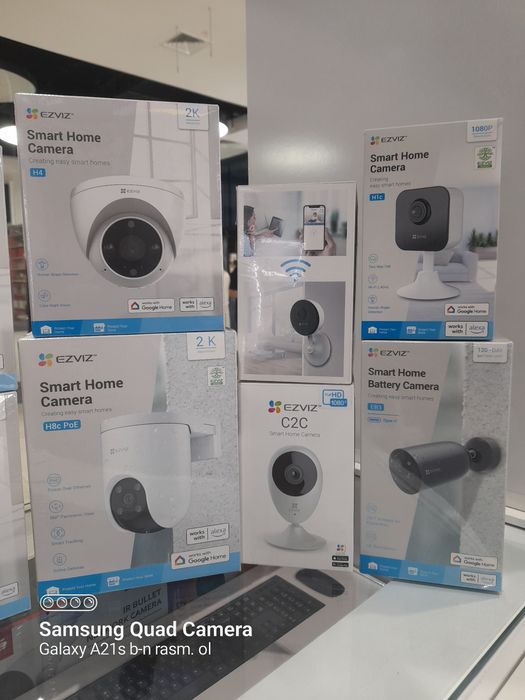 EZVIS smart Home Camer ezvis camera sotish o‘rnatish езвиз камера уста