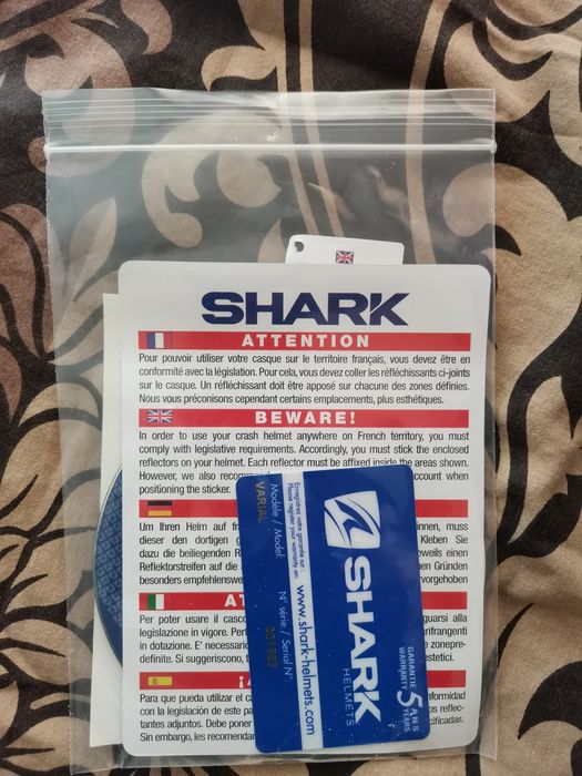 Каска за мотор, мотокрос, супермото Shark Varial Anger