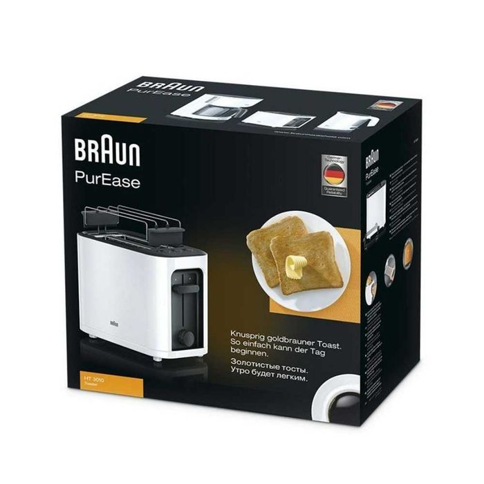 Тостер Braun PurEase HT3010WH белый