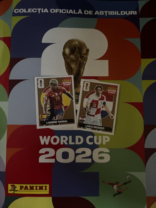 Extra stickers WC 2026 Yamal Bronze respectiv Modric Bronze
