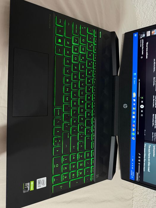 Laptop Gaming HP Pavilion i7/RTX 2060/16GB RAM / 1TB SSD + Windows 11