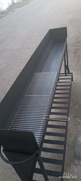 Mangal kafe restoran uchun metrajnoy