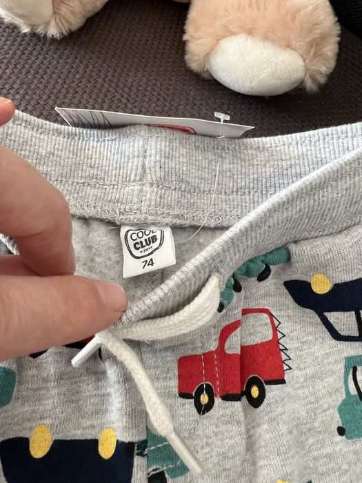 Set nou pantaloni si bluza, marimea 74, 6-9 luni,