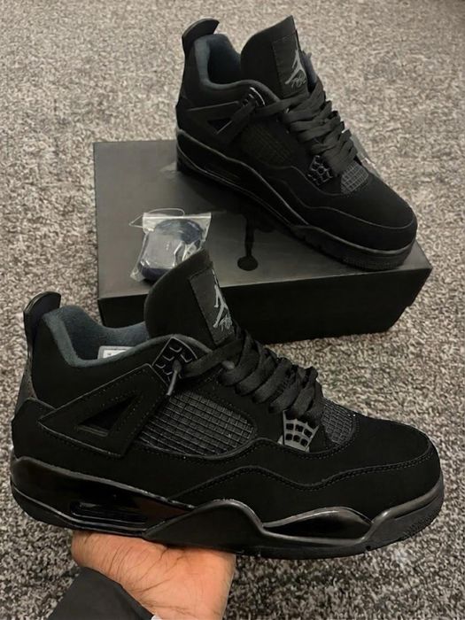 #Pret Redus# Nike Air Jordan 4 Black Cat #Verificare Colet#