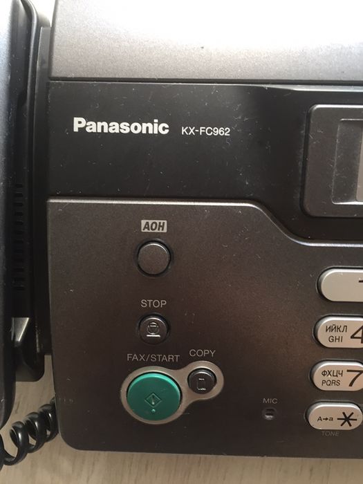 Телефон факс с беспроводной DECT трубкой