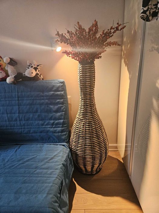 Balinese Decorative Vase with Flowers