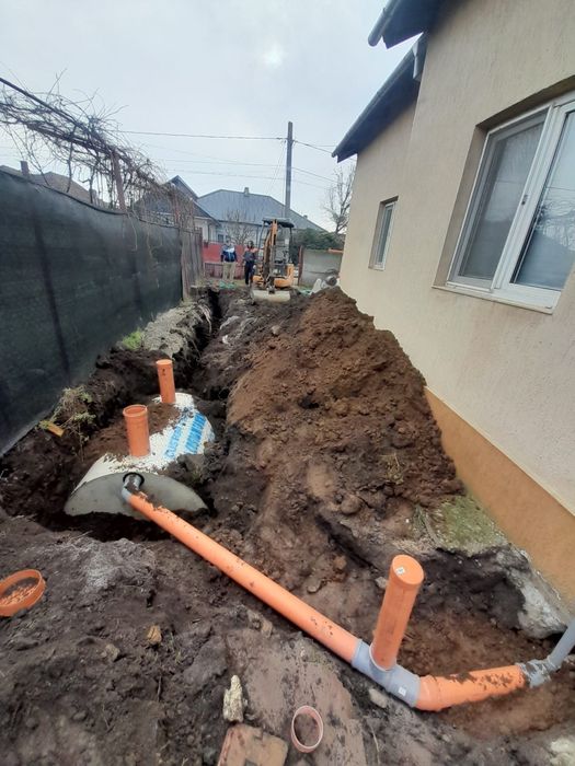 Fosa septica ecologica cu montaj