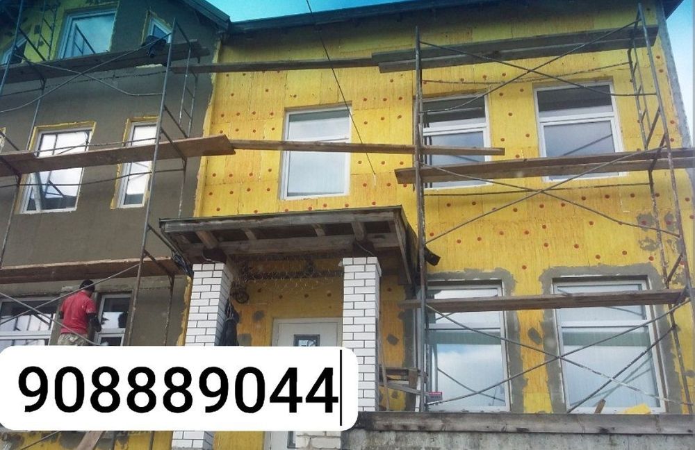 Утепление лубой обекти крыша, мансард, дом,Фасадов. Базальт пеноплекс