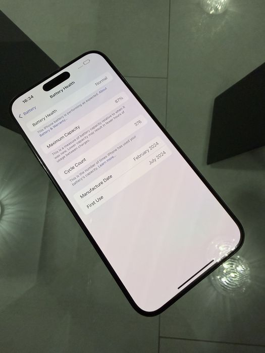 iPhone 15 Pro Max black titanium 256Gb • IMPECABIL • neverlocked