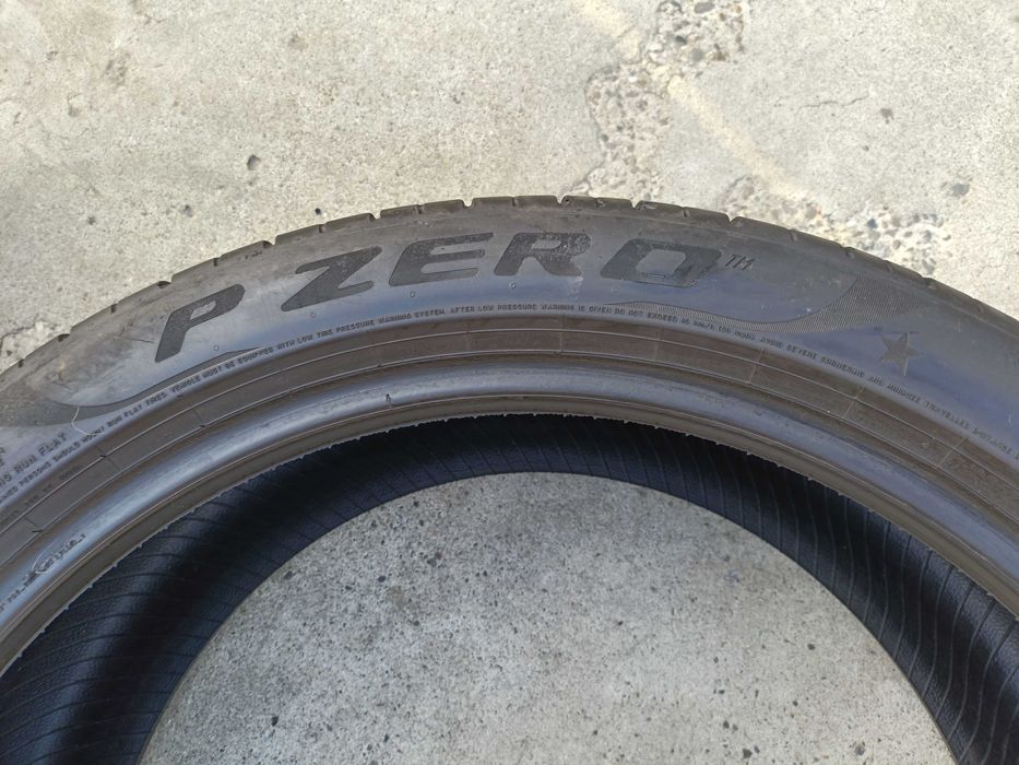 Doua anvelope de vara 275 40 22 pirelli p zero pz4 run flat dot 2223
