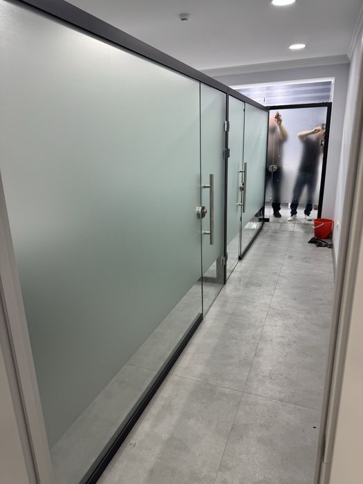 Стеклянные перегородки 10 мм