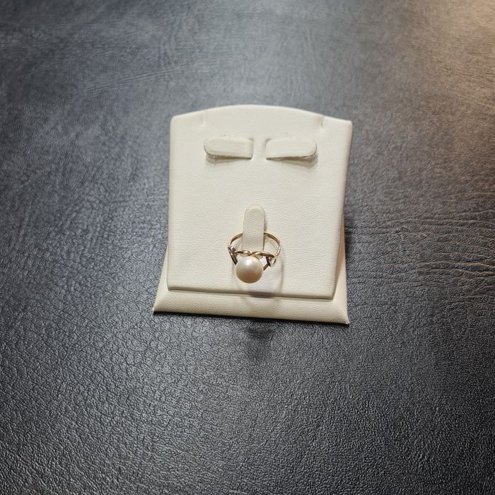 Кольцо Золотое с Жемчугом Россия