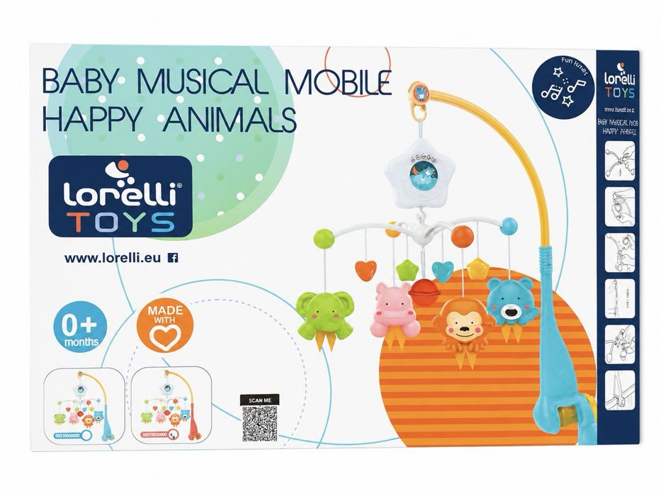 Детский музыкальный мобиль Lorelli Toys