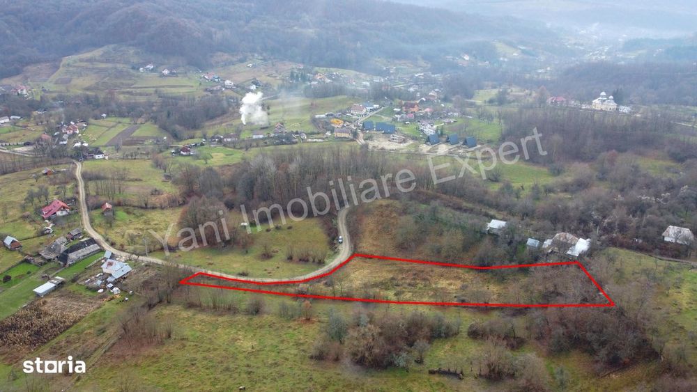 Teren de vânzare în comuna Valea Iasului, județ Argeș.