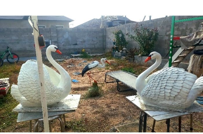 Садовые скульптуры.