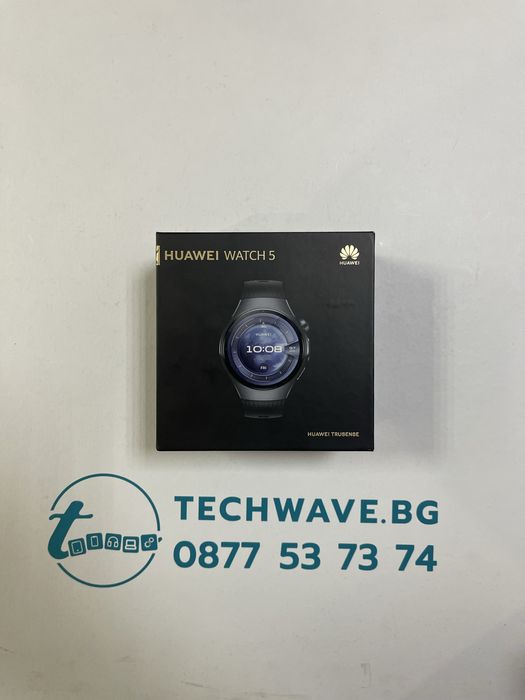 Huawei Watch 5 Black, чисто нов