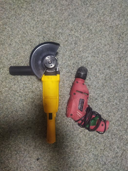 Болгарка и дрель на запчасти ishlamidi