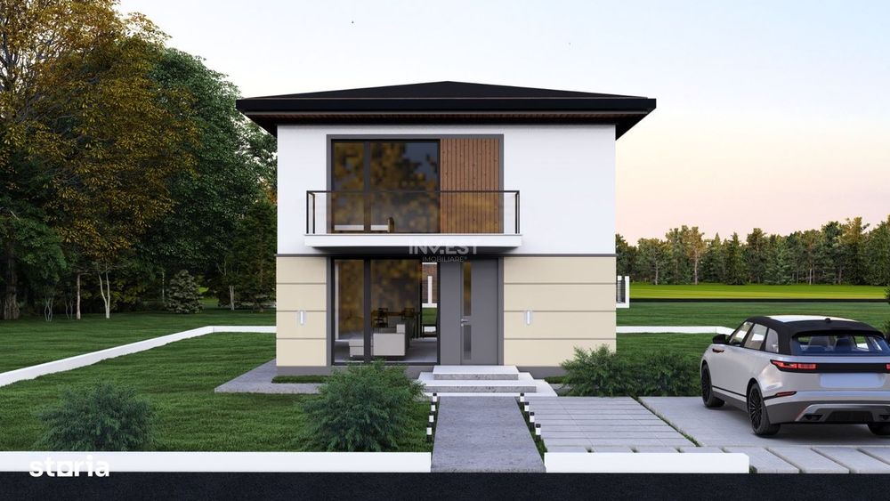 Casa Individuala , 4 Camere, 2 Bai, 500 Mp Teren, Moldova Mall