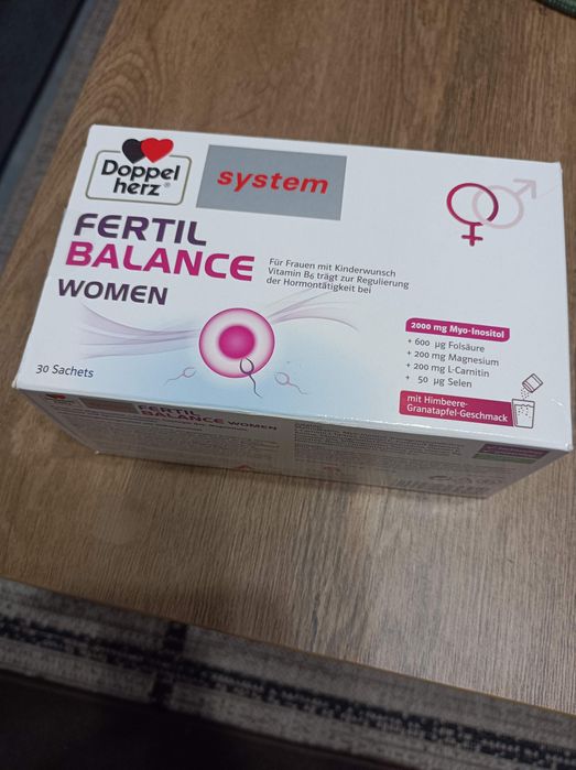 Хранителна добавка Фертил баланс за жени