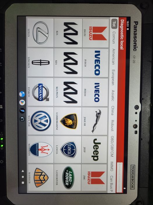 Diagnoza multimarca Launch cu licență  activa.