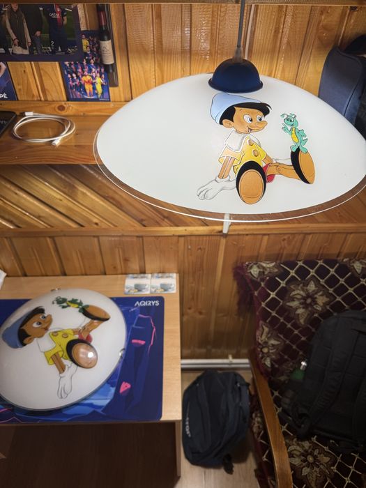 Aplică tavan + lampa birou Pinocchio
