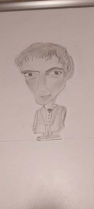 Caricaturi la comanda portret creion