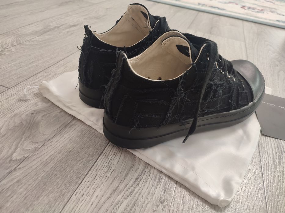 rick owens slashed low
