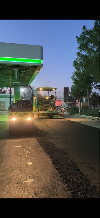 Asfalt xizmatlari ARZON narxda асфалт