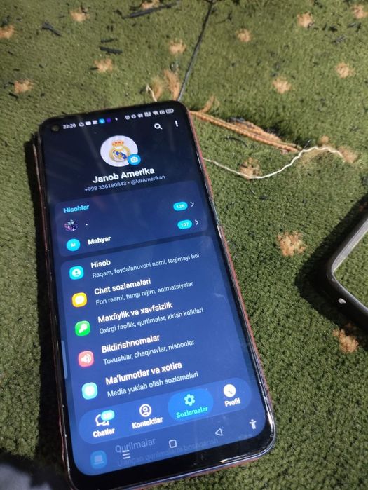 Realme 6 sotiladi holati órta 8/128