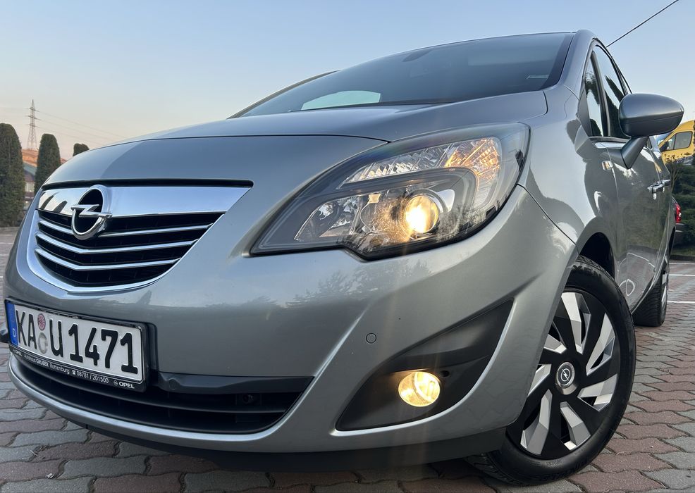 -Opel meriva facelift-piele-2012-1.7diesel-110caiECOFLEX-euro5-adusa din germania-