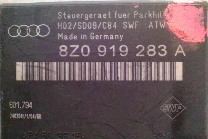 Modul Senzor Parcare 8Z0919283A Audi A4 B6