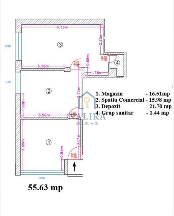 De inchiriat - Spatiu comercial Ultracentral - Iuliu Maniu