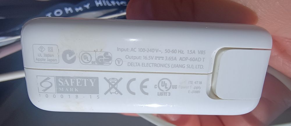 Incarcator original Apple A1344 Magsafe 60w