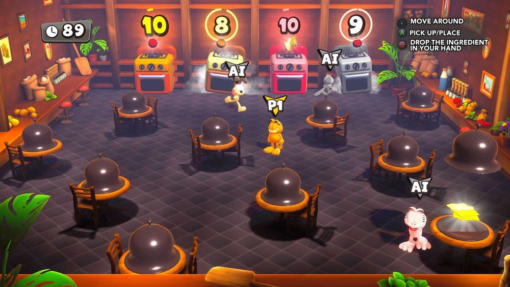 Garfield Lasagna Party (PS5) Игра  PS5 Нова Запечатана