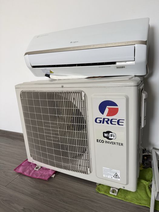Aer Conditionat / AC  Gree 12000 BTU  Bora A2 Golden Inverter / Wifi / Plasma