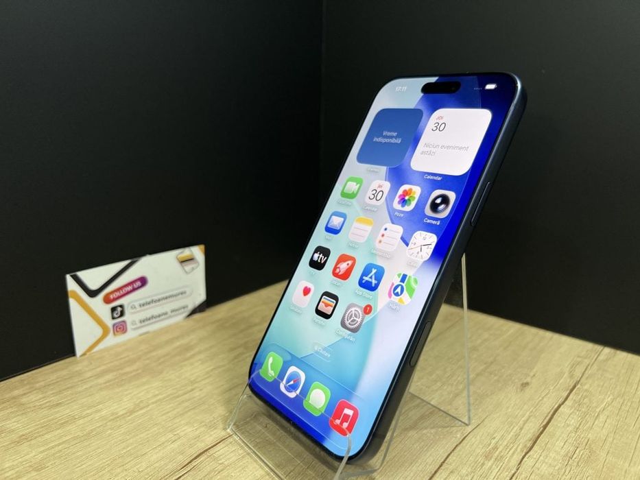 Iphone 17 Pro Max 256Gb Deep Blue Second-Hand 3 ani garanție, Telefoan